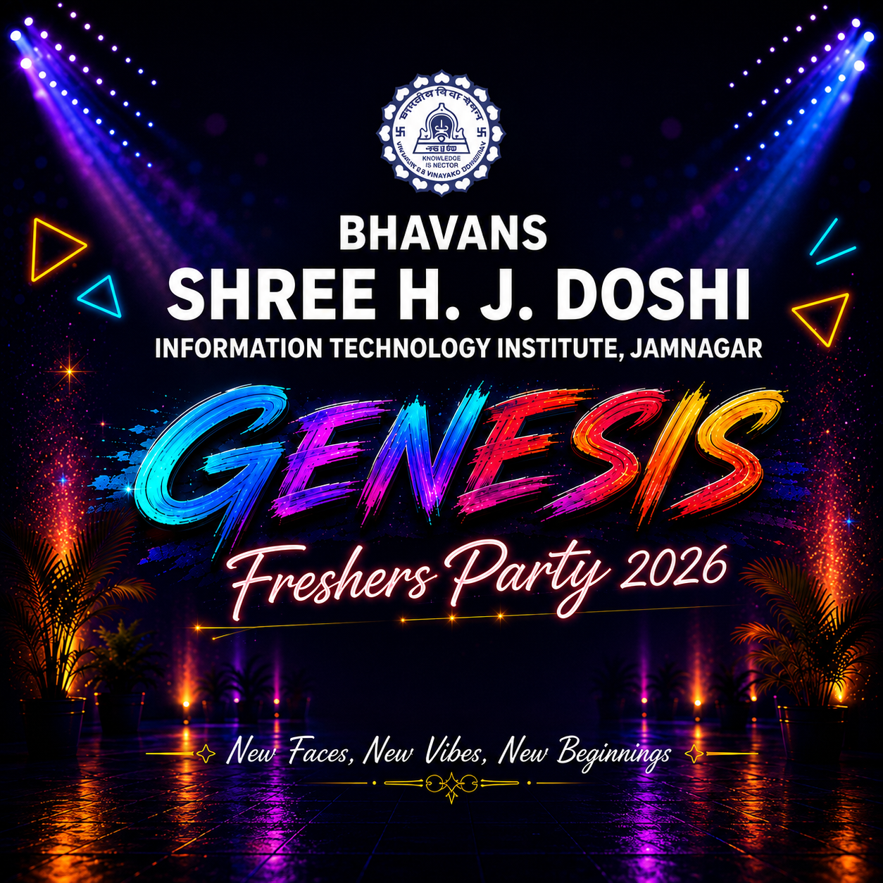 Genesis 2026-27 | Fresher’s Party