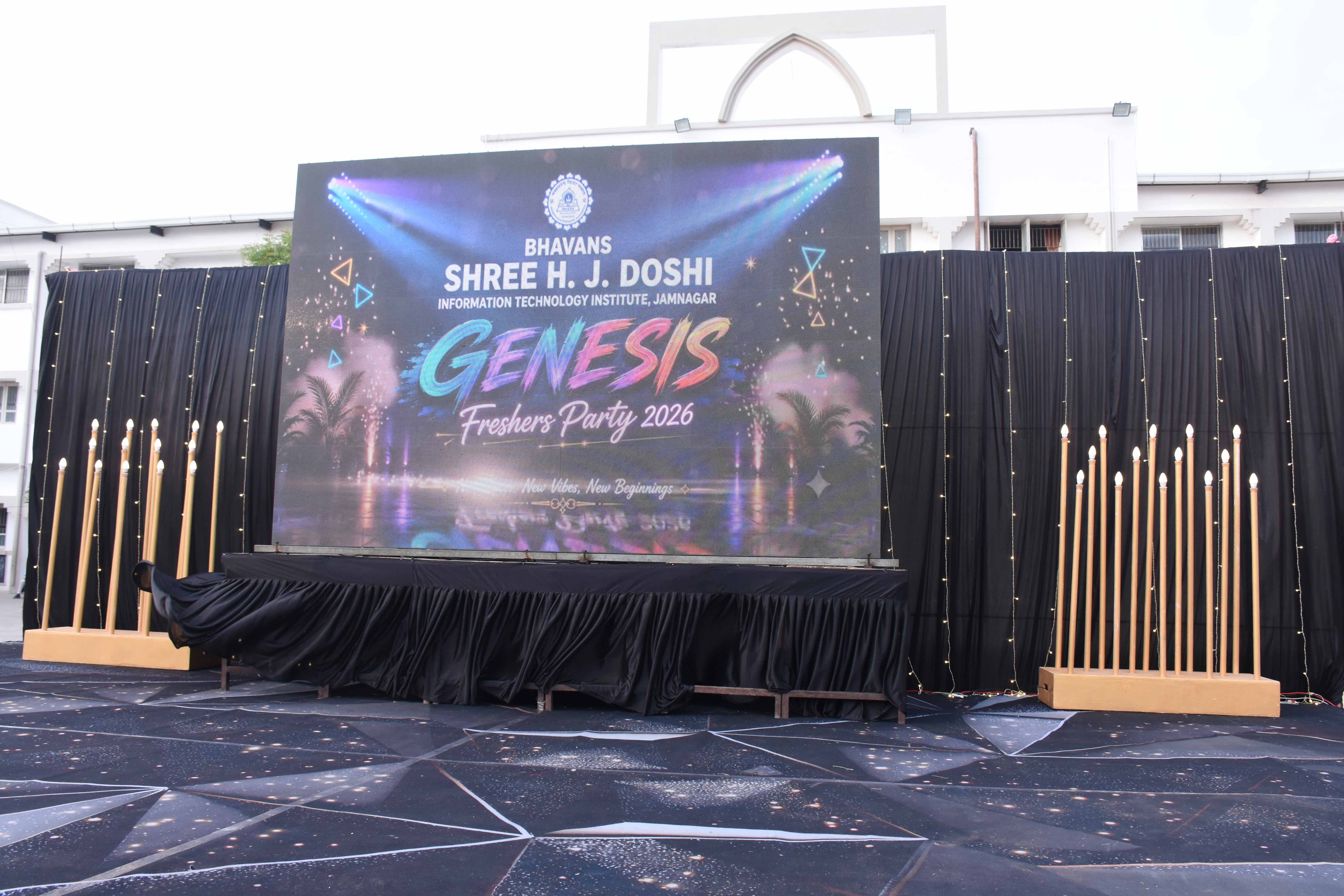 Genesis 2026-2027 | Fresher’s Party